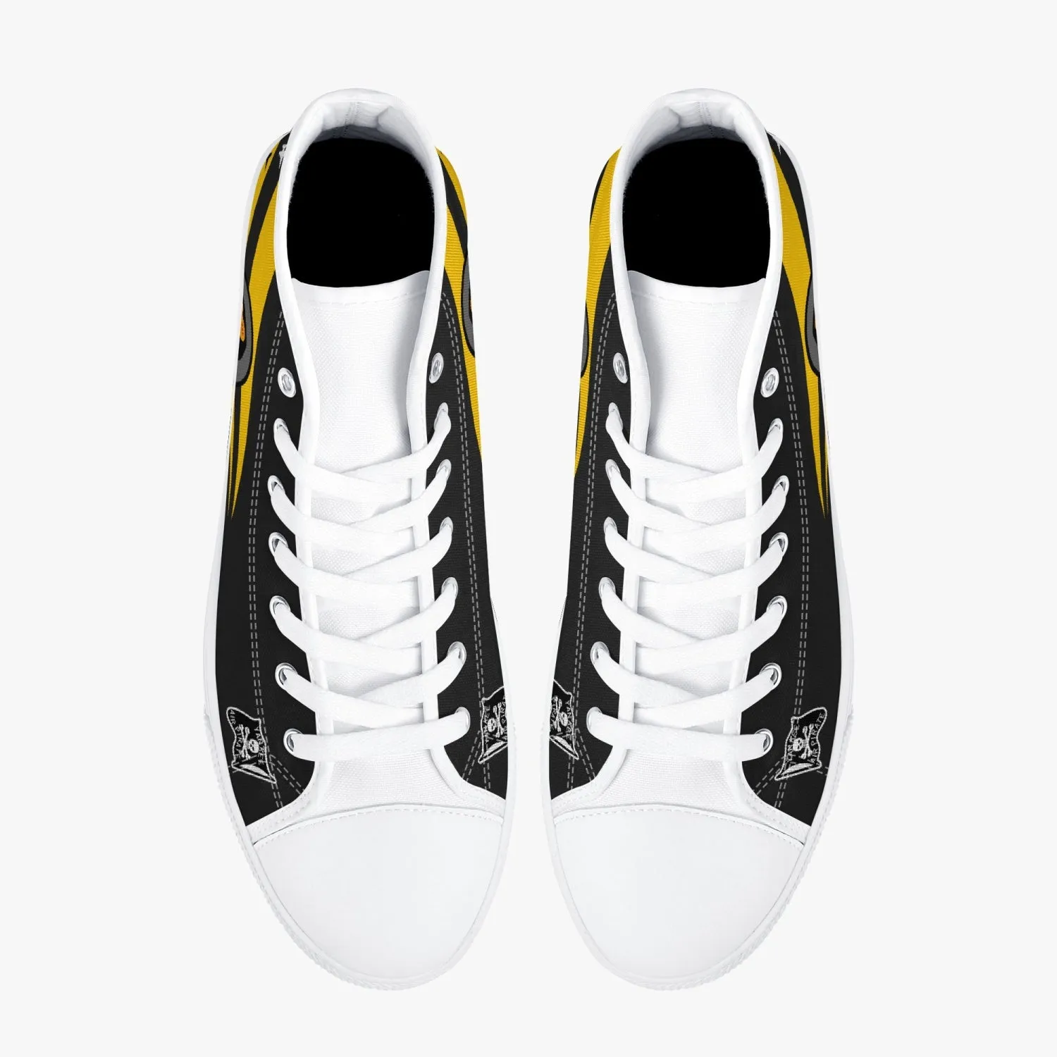 80th Fighter Squadron High Top Canvas Shoes