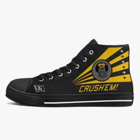 80th Fighter Squadron High Top Canvas Shoes