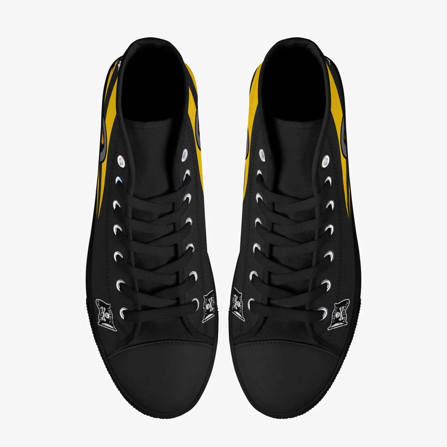 80th Fighter Squadron High Top Canvas Shoes