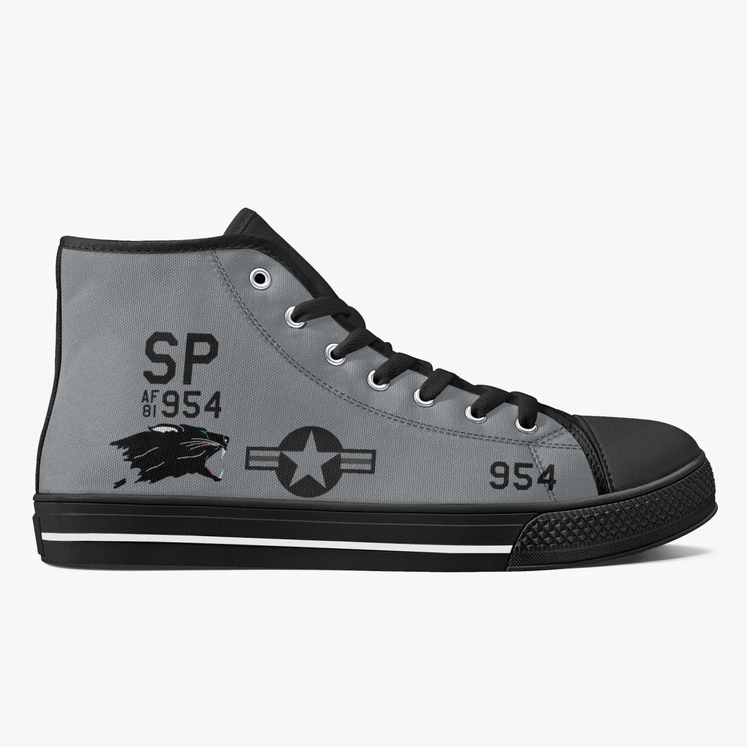 A-10 "Panthers" High Top Canvas Shoes