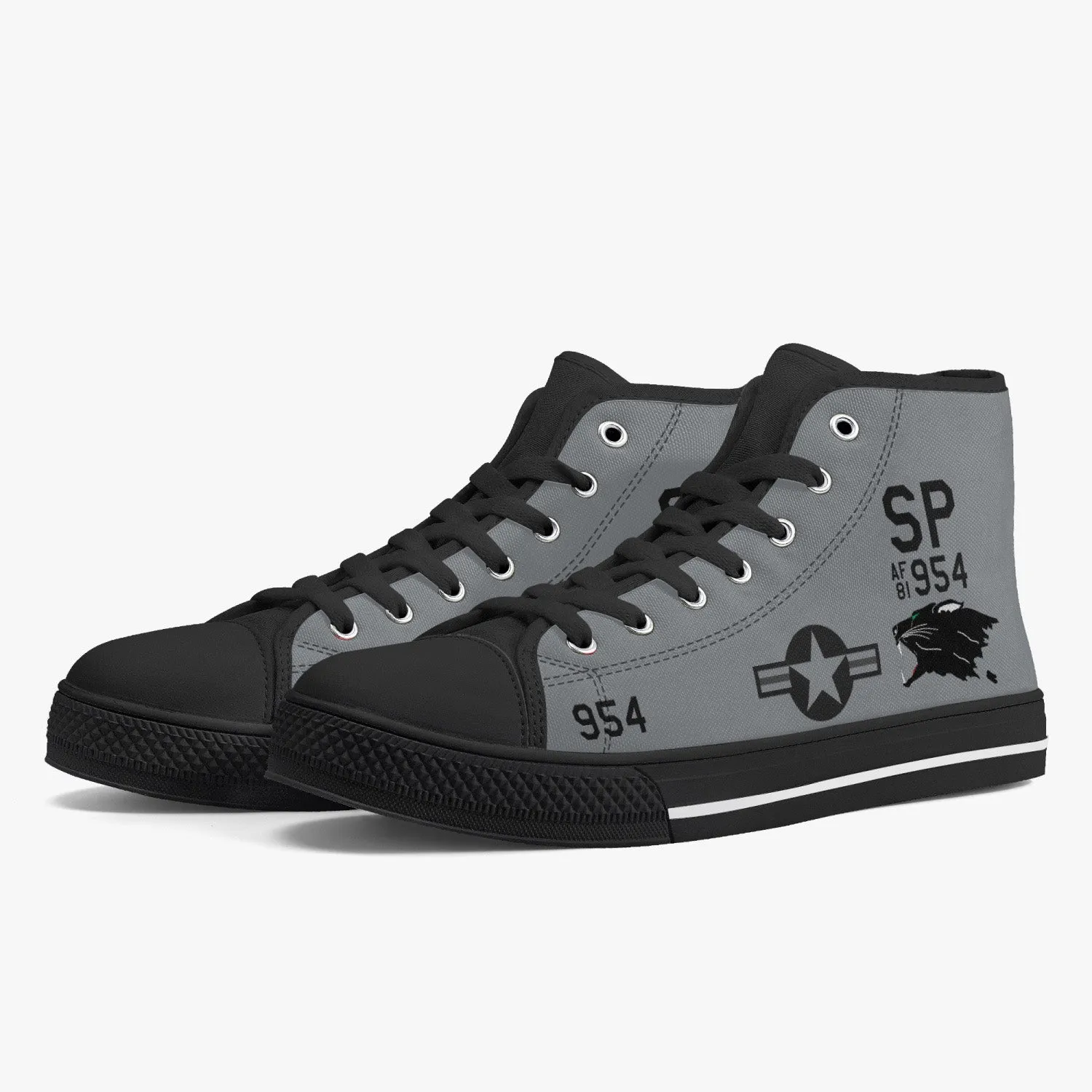 A-10 "Panthers" High Top Canvas Shoes
