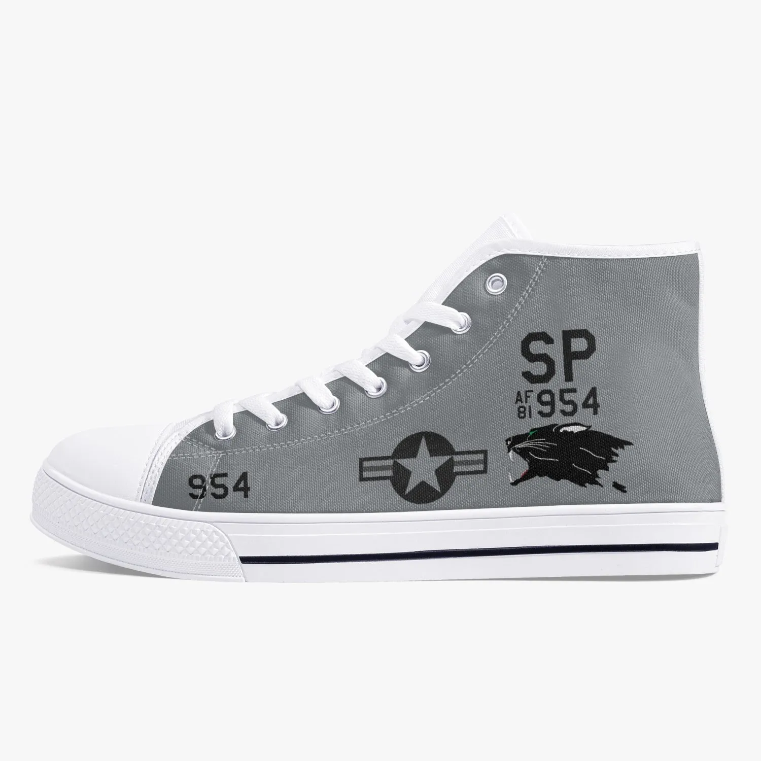 A-10 "Panthers" High Top Canvas Shoes