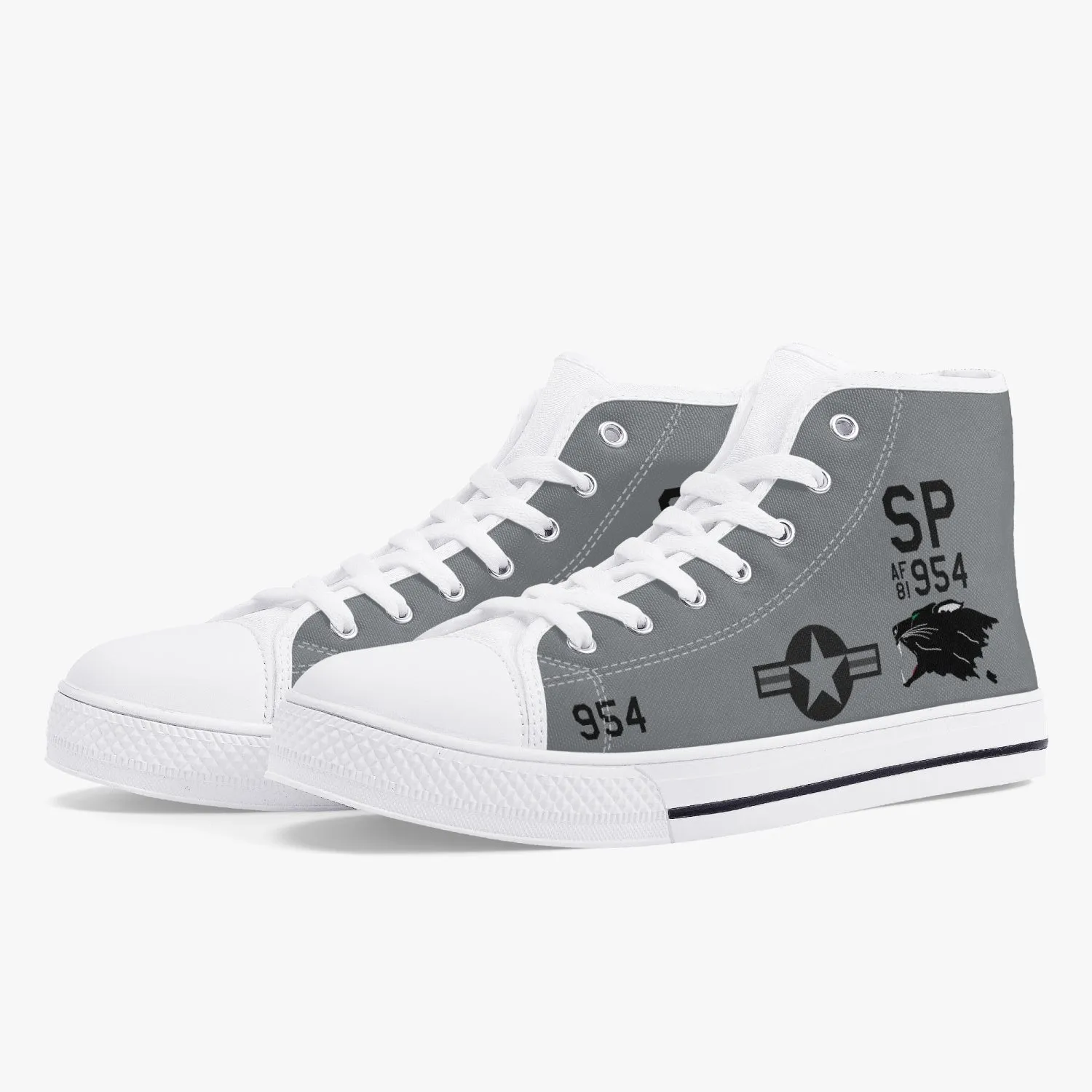 A-10 "Panthers" High Top Canvas Shoes