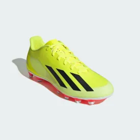 ADIDAS X CRAZYFAST CLUB FLEXIBLE GROUND BOOTS - YELLOW