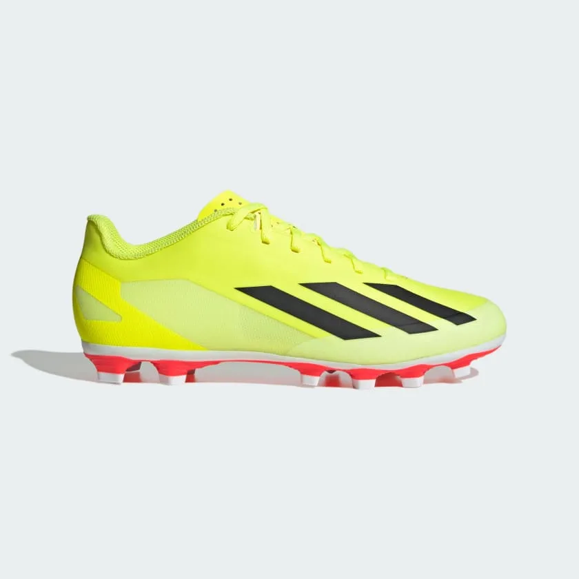 ADIDAS X CRAZYFAST CLUB FLEXIBLE GROUND BOOTS - YELLOW