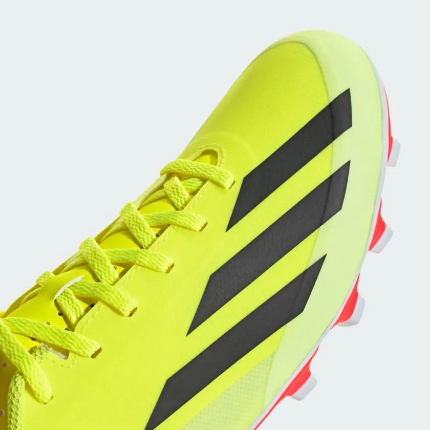 ADIDAS X CRAZYFAST CLUB FLEXIBLE GROUND BOOTS - YELLOW