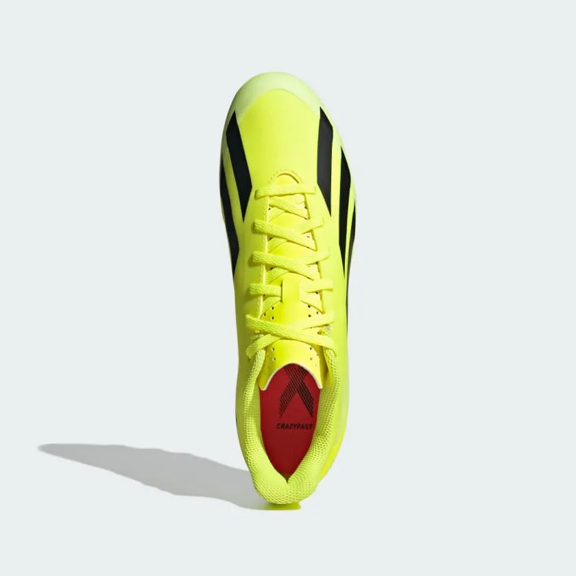 ADIDAS X CRAZYFAST CLUB FLEXIBLE GROUND BOOTS - YELLOW