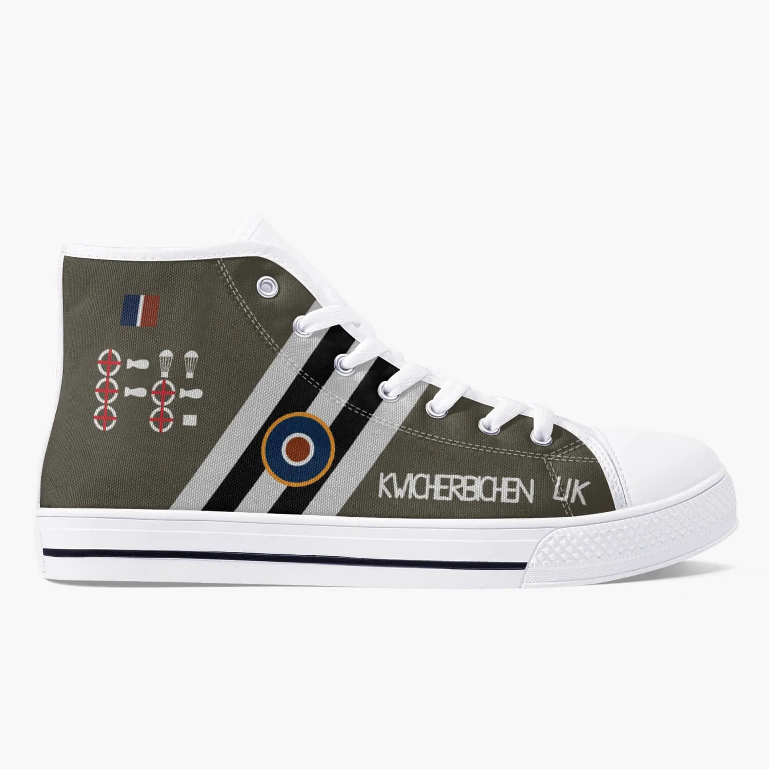 C-47 "Kwicherbichen" High Top Canvas Shoes