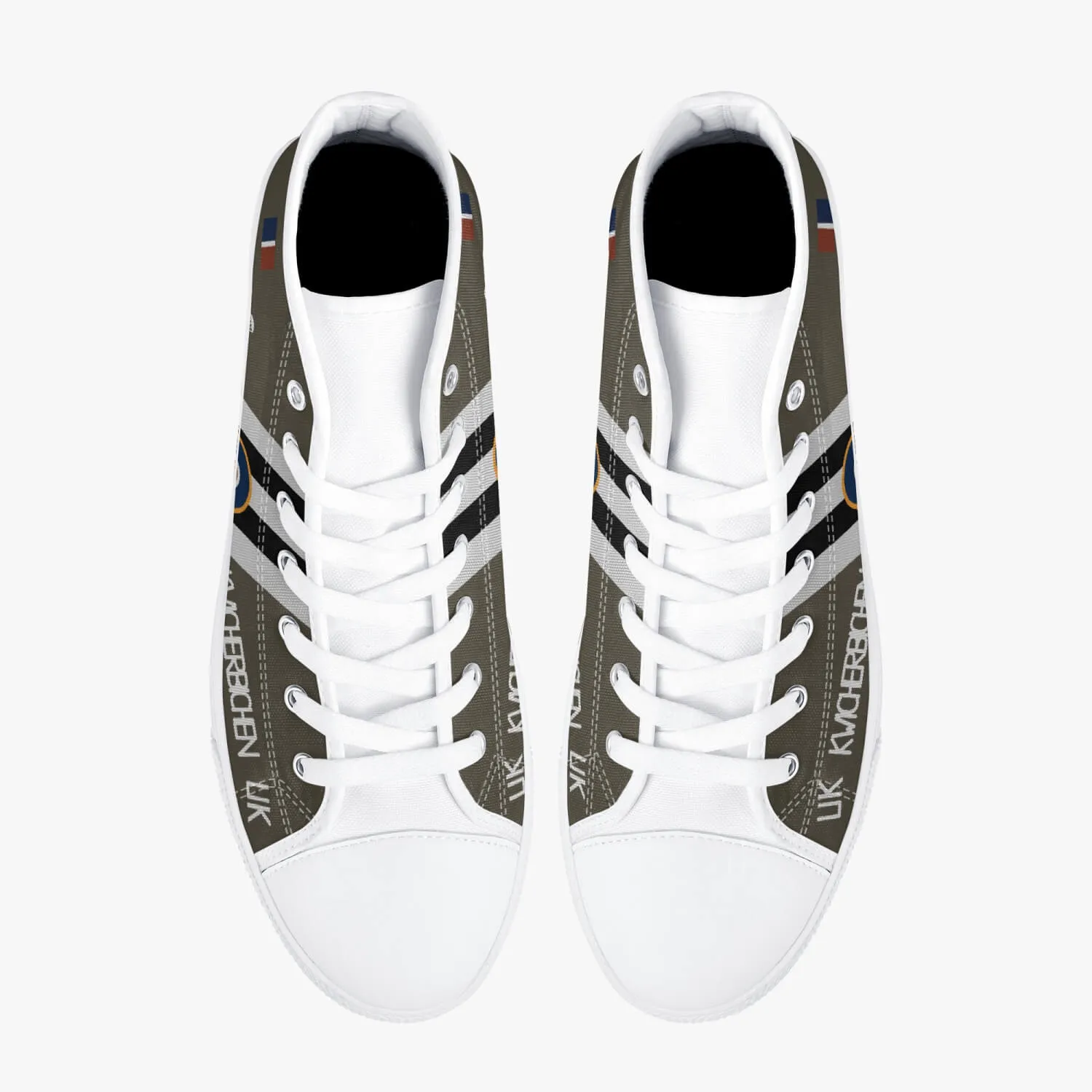 C-47 "Kwicherbichen" High Top Canvas Shoes