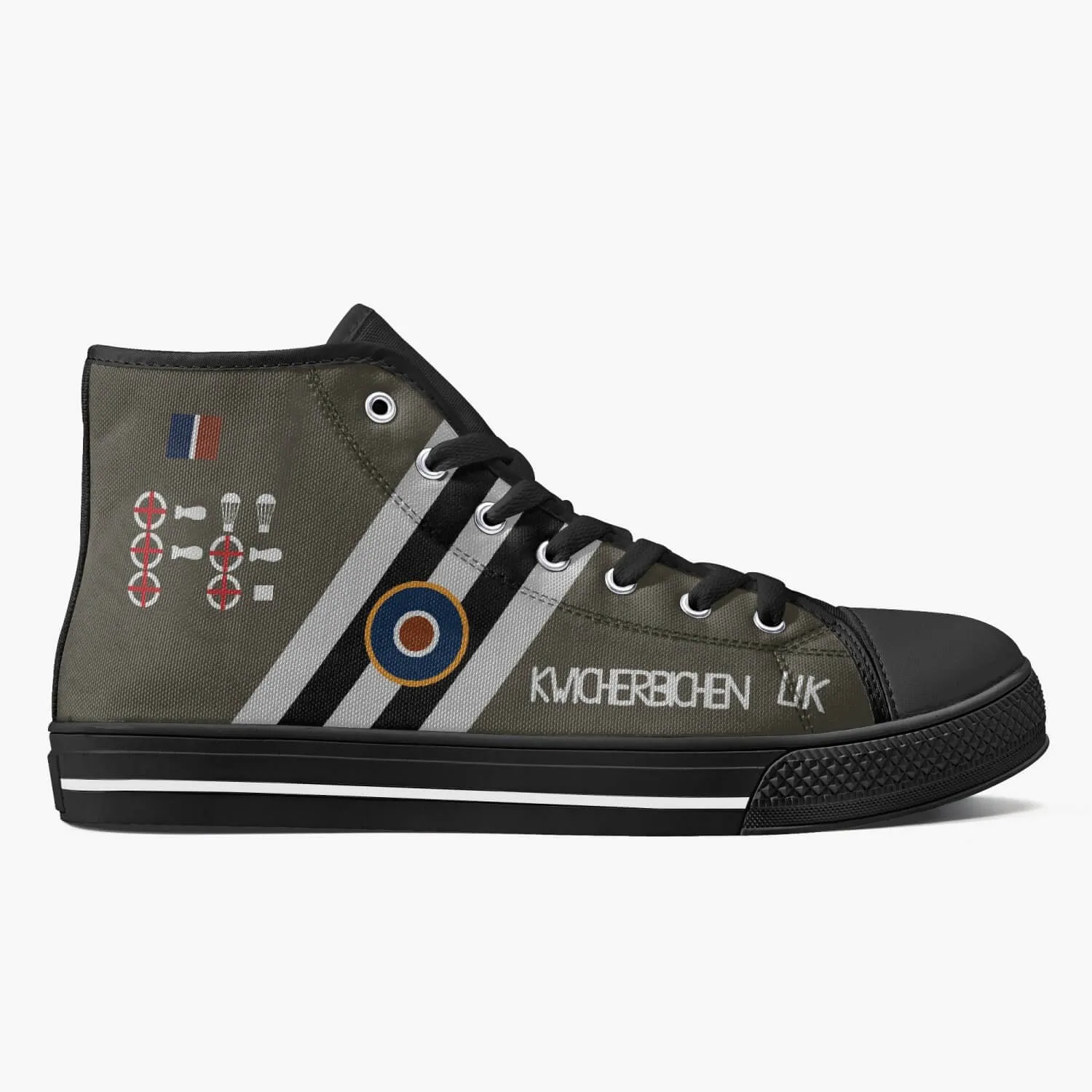 C-47 "Kwicherbichen" High Top Canvas Shoes