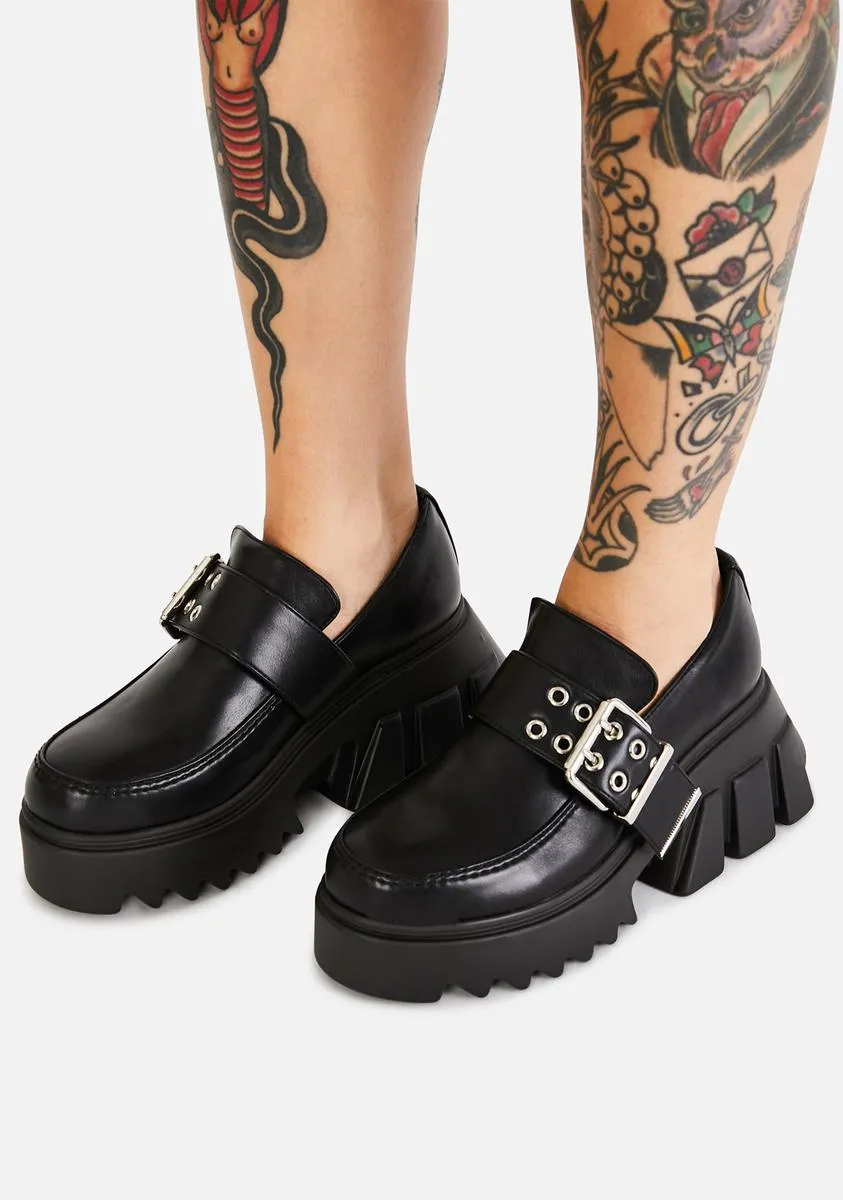 For The Books Platform Loafers