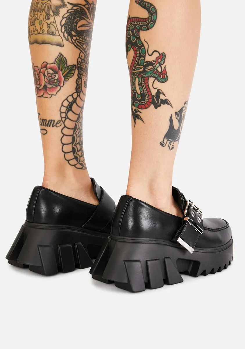 For The Books Platform Loafers