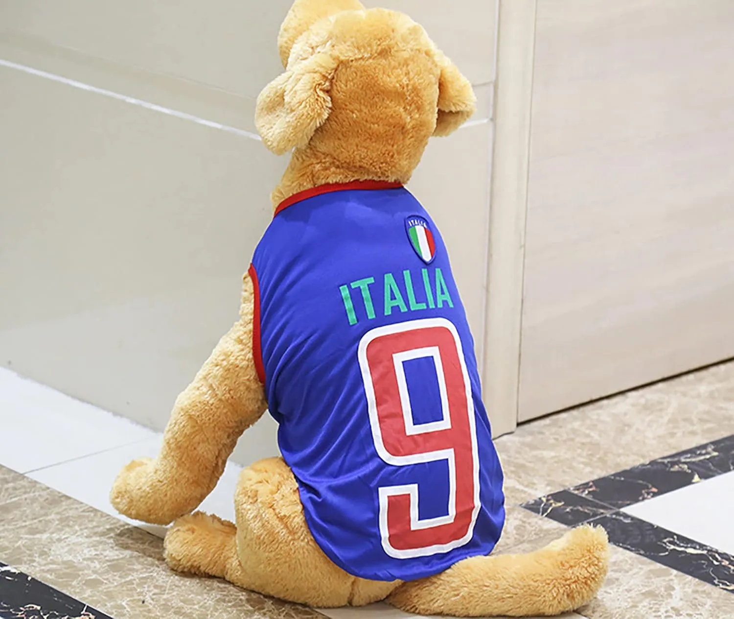 GabeFish Dog World Cup T Shirt Pets Football Jersey Sports Soccer National Team Vest Cat Summer Cool Clothes Apparel Italy X-Small