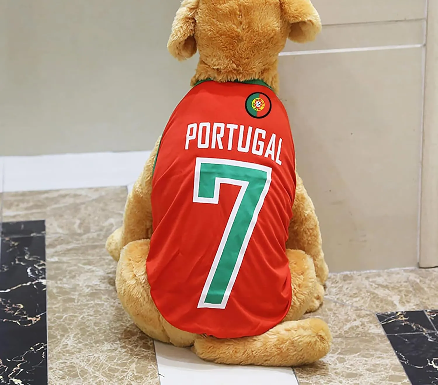 GabeFish Dog World Cup T Shirt Pets Football Jersey Sports Soccer National Team Vest Cat Summer Cool Clothes Apparel Portugal 2X-Large