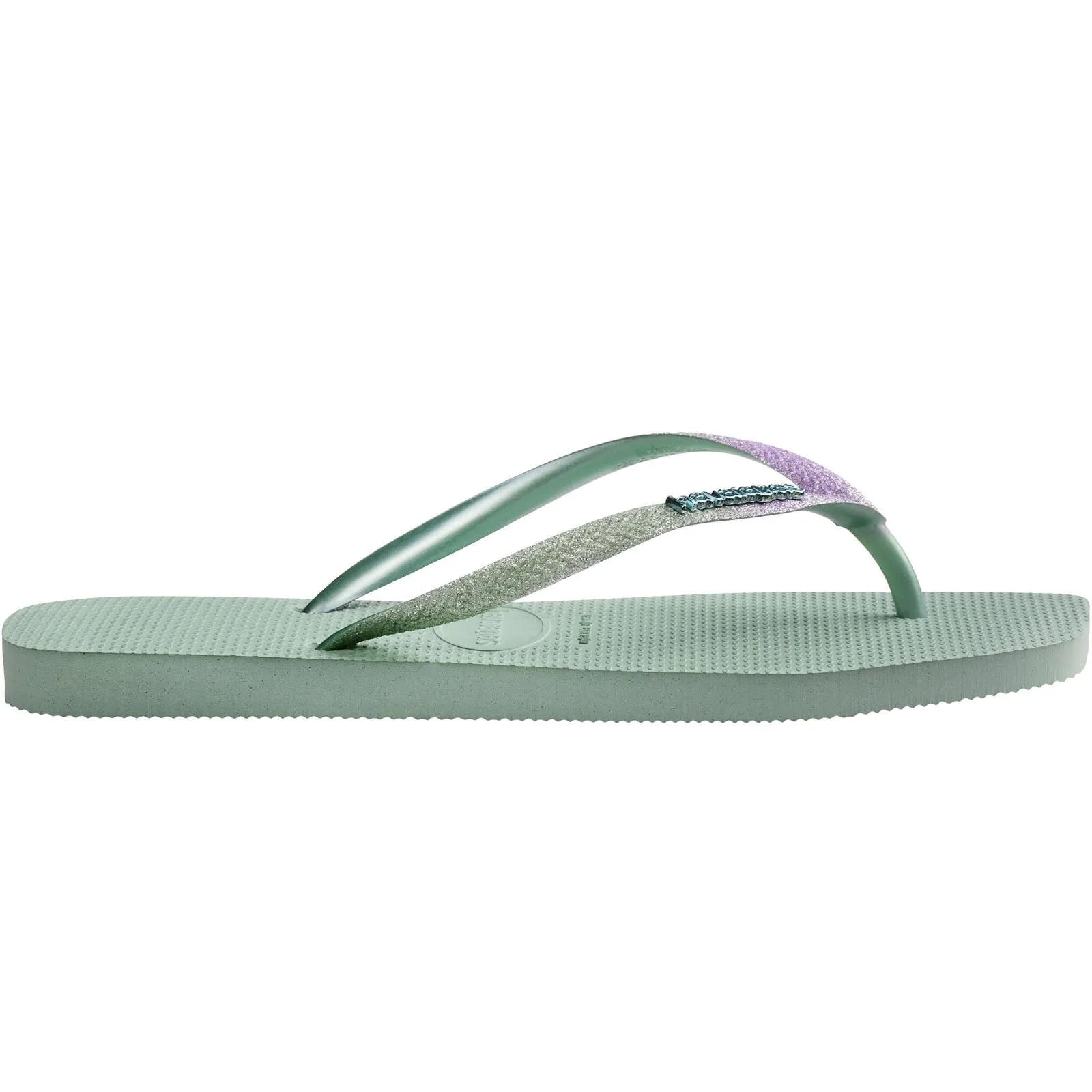 Havaianas Square Glitter Flip Flops