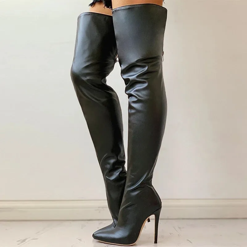 Heather Stylish Over-Knee Boots