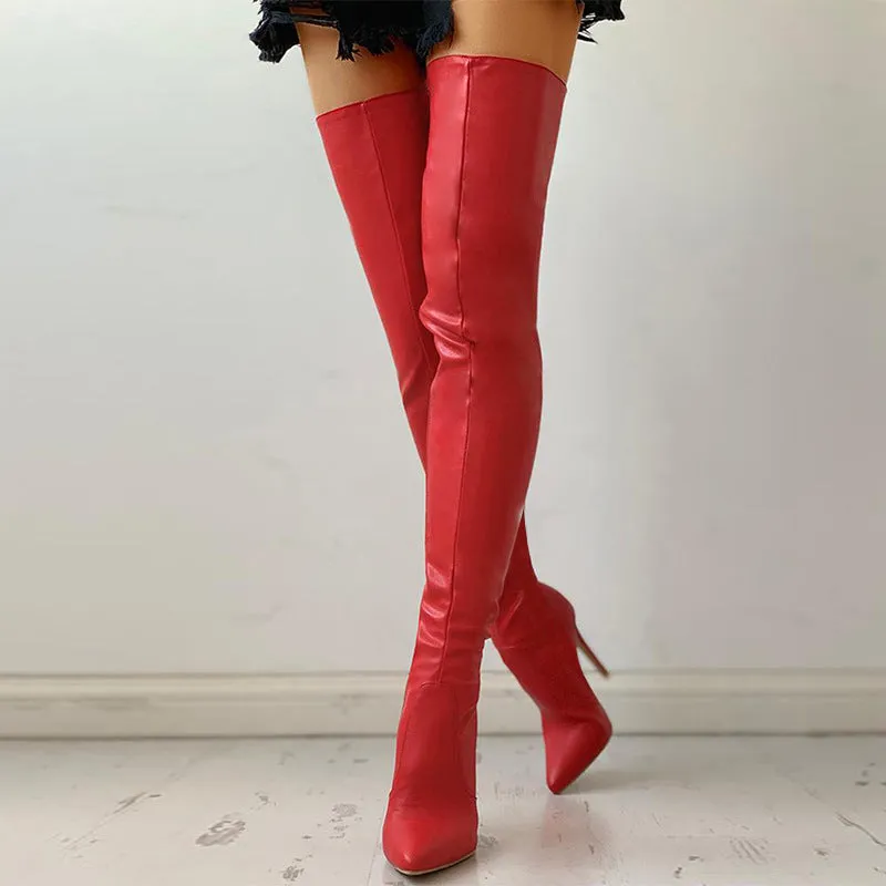 Heather Stylish Over-Knee Boots