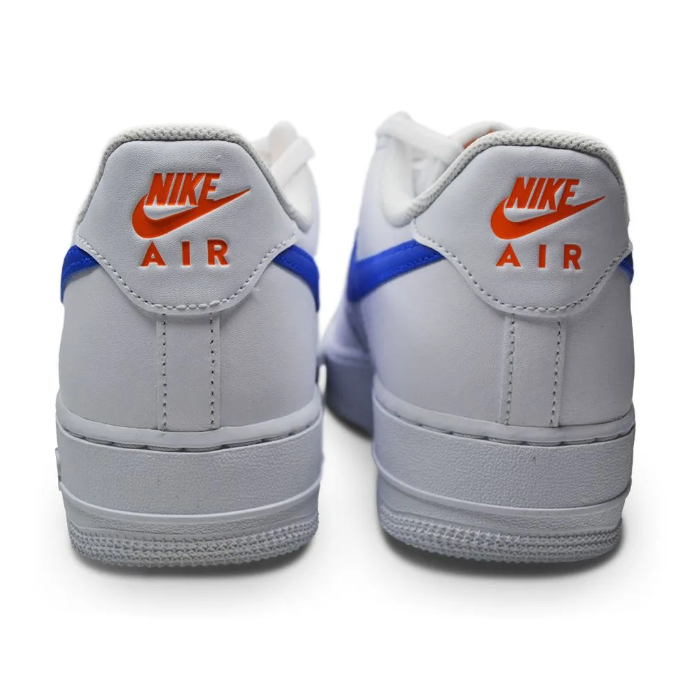 Mens Nike Air Force 1 '07 AF1 EMB 'Embossed Hoops - Royal Blue''