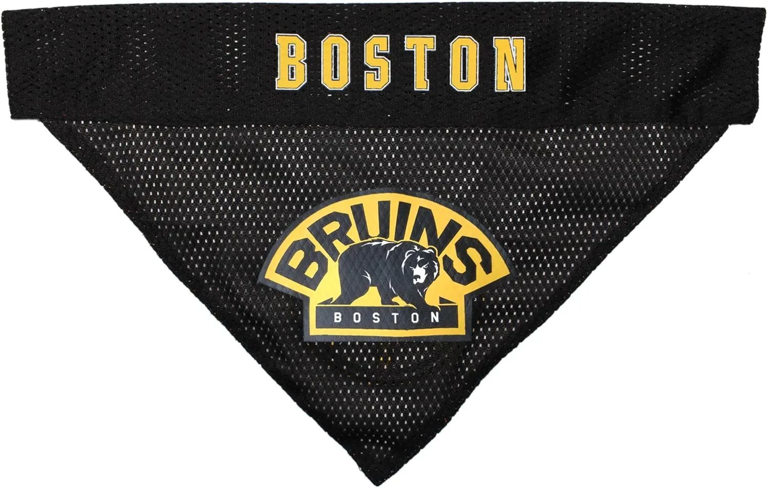 NHL Boston Bruins Bandana for Dogs & Cats, Small/Medium. - Cute & Stylish Bandana! The Perfect Hockey Fan Scarf Bandana, Great for Birthdays Or Any Party!