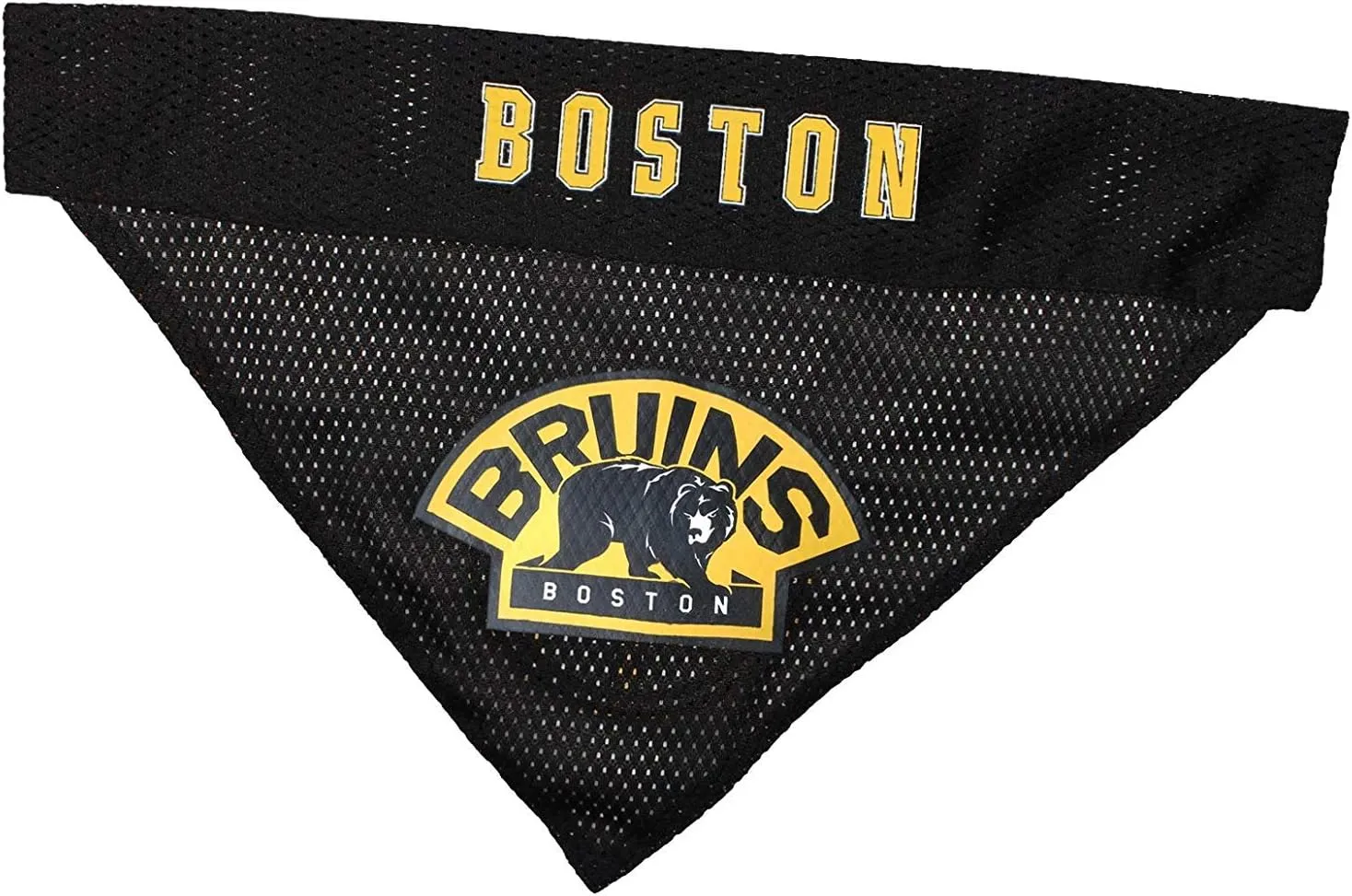 NHL Boston Bruins Bandana for Dogs & Cats, Small/Medium. - Cute & Stylish Bandana! The Perfect Hockey Fan Scarf Bandana, Great for Birthdays Or Any Party!