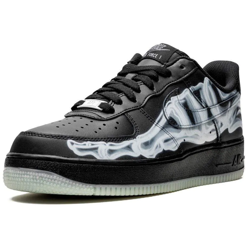 Nike Air Force 1 '07 QS 'Black Skeleton'