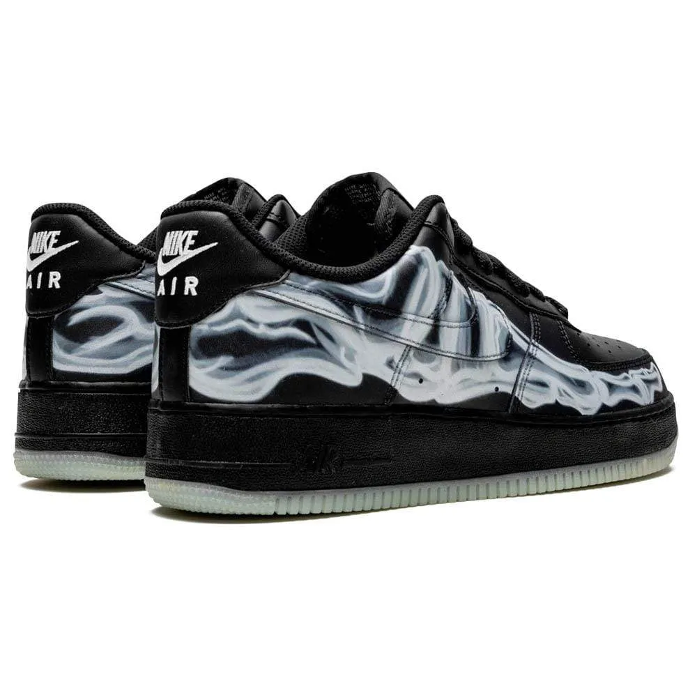 Nike Air Force 1 '07 QS 'Black Skeleton'