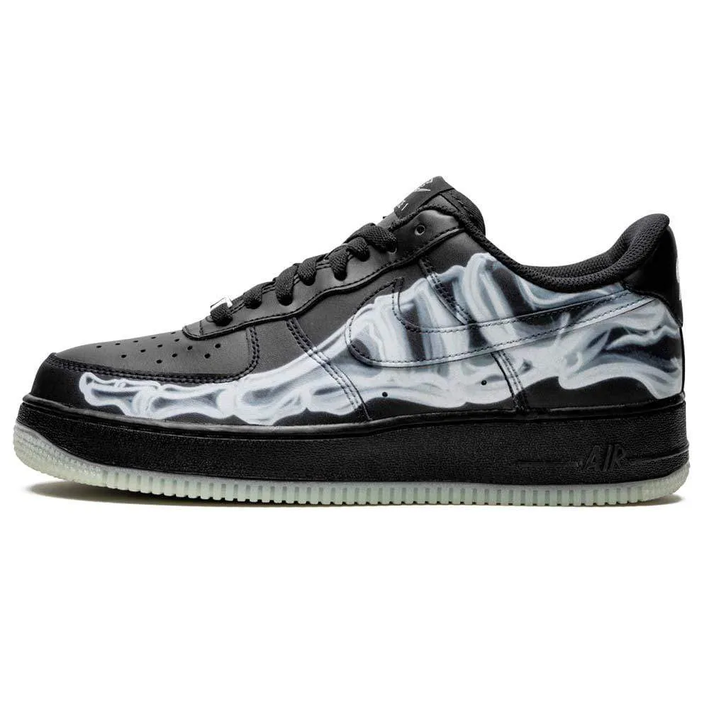 Nike Air Force 1 '07 QS 'Black Skeleton'