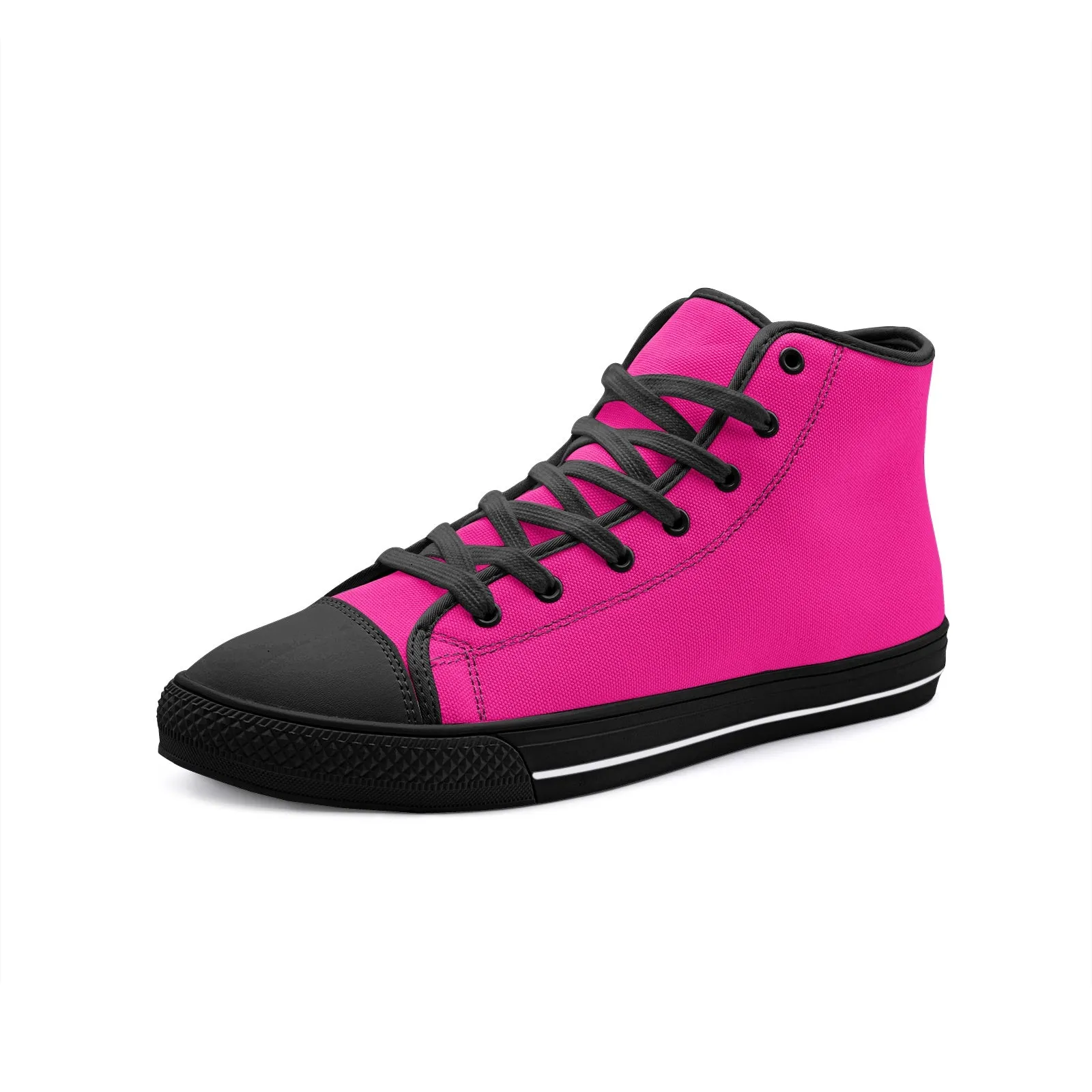 Pinky Unisex High Top Canvas Shoes