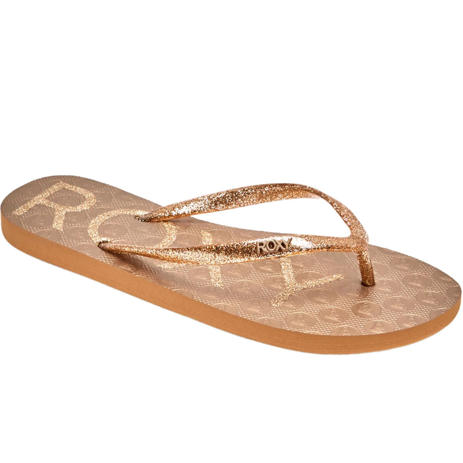 Roxy Womens Viva Sparkle Flip Flops