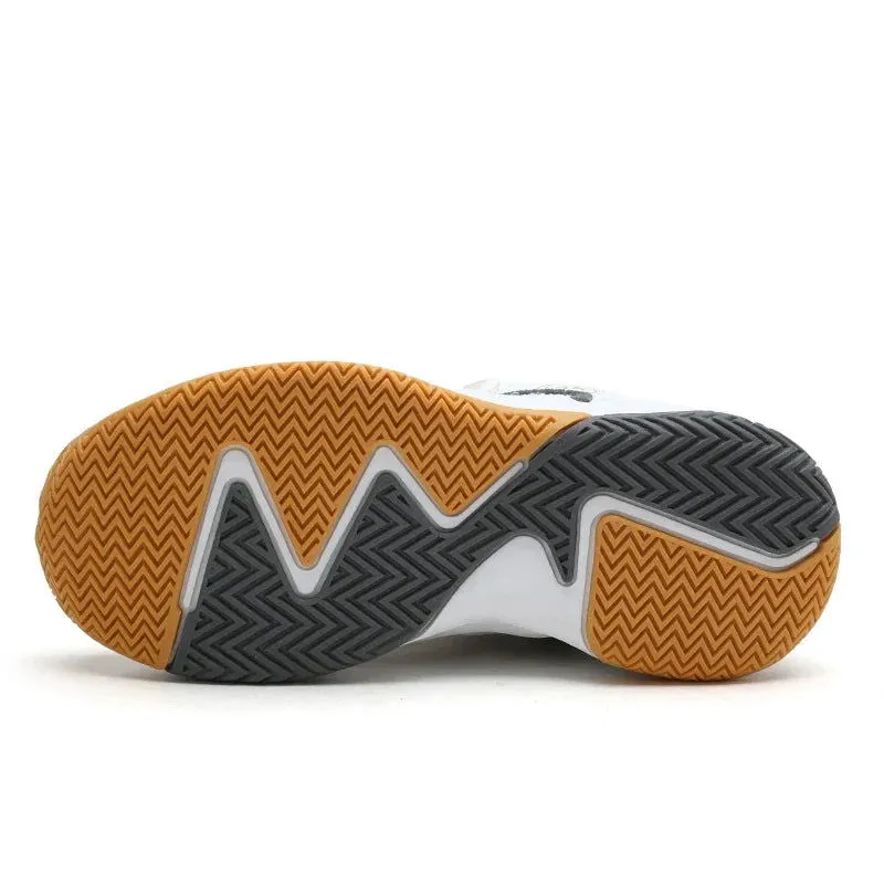 Soft Sole Anti-slip High Top Leather Basketball Sneakers