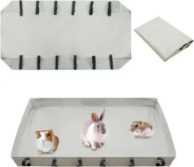TUYUU Waterproof Guinea Pig Cage Tarp Bottom for C & C Grids Habitat,36"*24" Waterproof Guinea Pig Cage Liner Base for Rabbits Hamsters Hedgehogs Ferrets Small Pets (S)