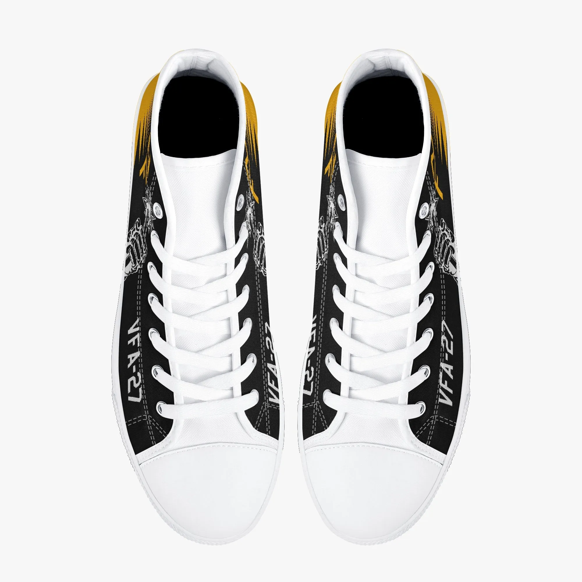 VFA-27 "Royal Maces" High Top Canvas Shoes