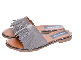 Vintage Tassel Flip Flops