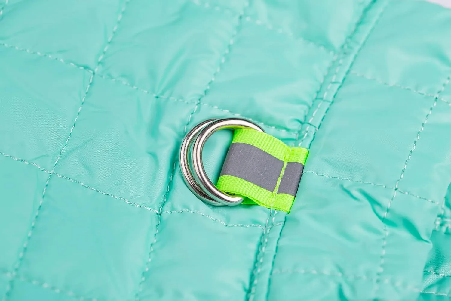 Winter Small Medium Dog Coat Windproof, High Collar Dog Jacket Cotton-Padded for Puppy, Cat, Doggie Pets Clothing with Zipper and D Ring