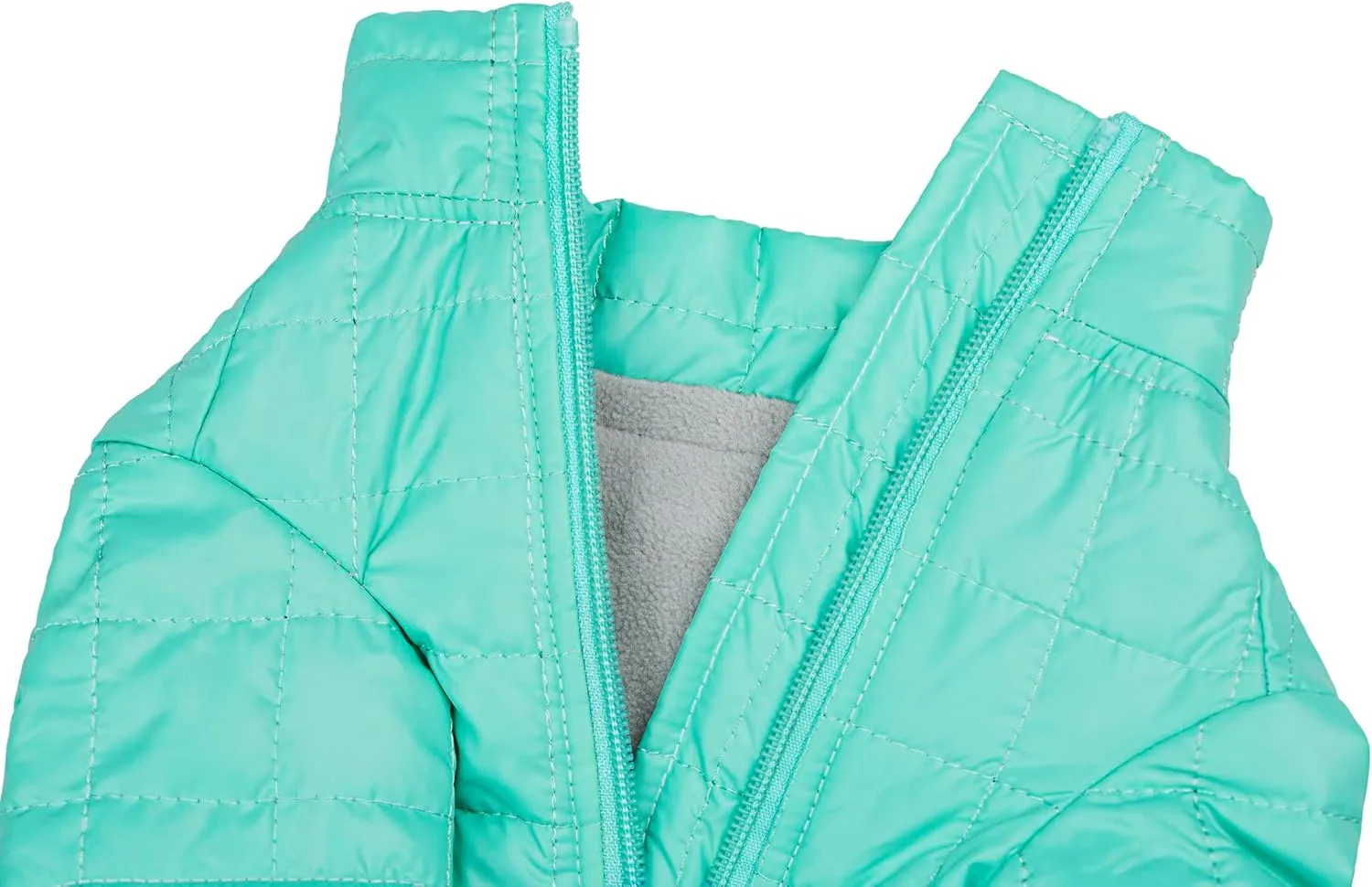 Winter Small Medium Dog Coat Windproof, High Collar Dog Jacket Cotton-Padded for Puppy, Cat, Doggie Pets Clothing with Zipper and D Ring