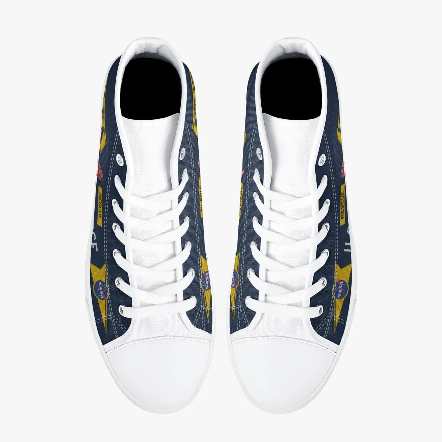 X-15 "56-6672" High Top Canvas Shoes