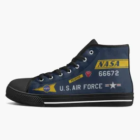 X-15 "56-6672" High Top Canvas Shoes